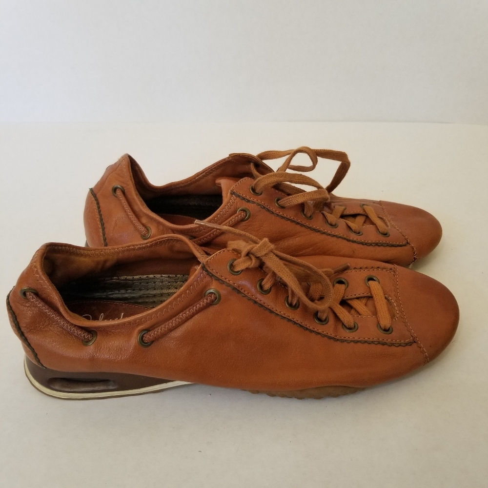 Cole Haan × Nike Air Soft Leather Laced Moccassin Flats Size 7 Women's